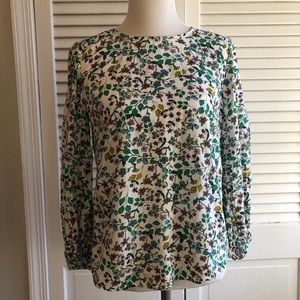 LOFT Floral Blouse